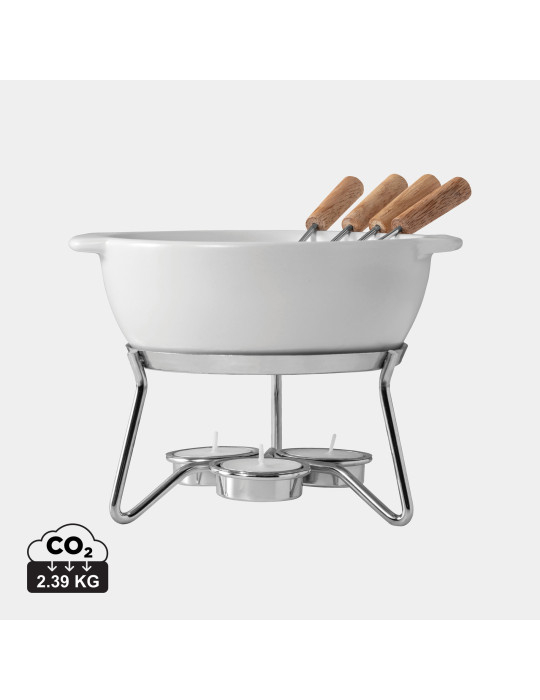 Service à fondue BOSKA Party 750 ml en céramique personnalisable