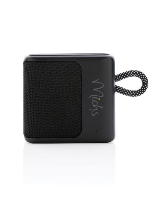 Enceinte Splash 3 W à microphone et USB-C personnalisable