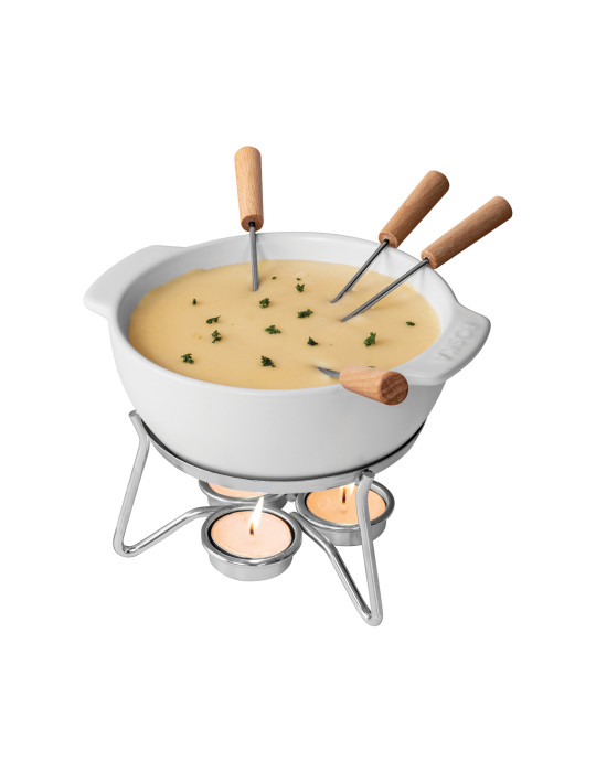 Service à fondue BOSKA Party 750 ml en céramique personnalisable