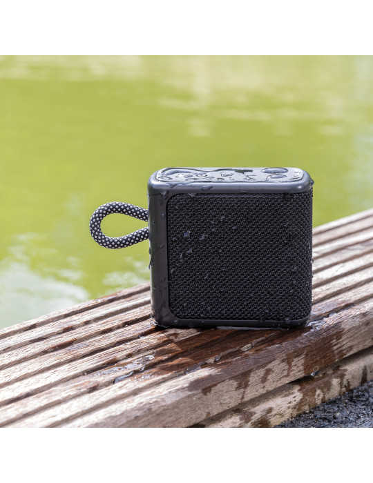 Enceinte Splash 3 W à microphone et USB-C personnalisable