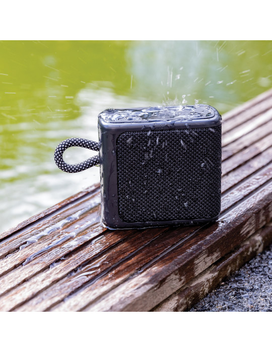Enceinte Splash 3 W à microphone et USB-C personnalisable