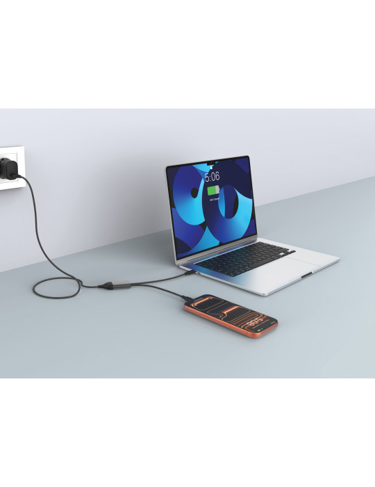 Câble 100W à double sortie USB-C Terra RCS personnalisable
