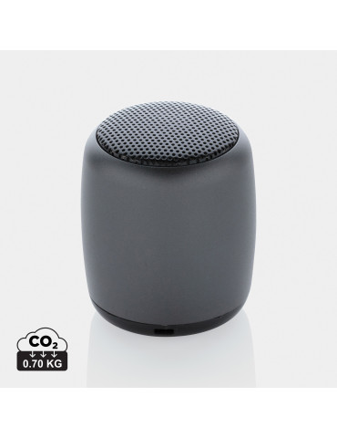 Mini enceinte aluminium sans fil 3 W personnalisable