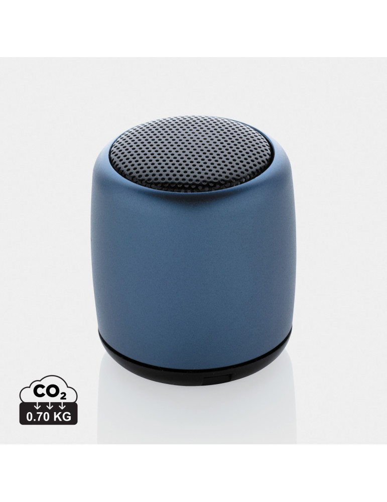 Mini enceinte aluminium sans fil 3 W personnalisable