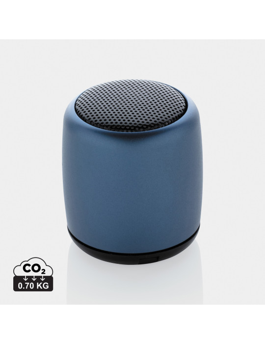 Mini enceinte aluminium sans fil 3 W personnalisable