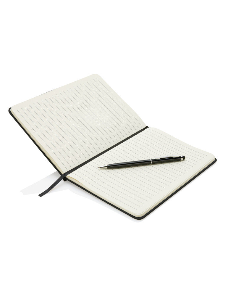 Coffret carnet A5 rigide et stylo-stylet personnalisable