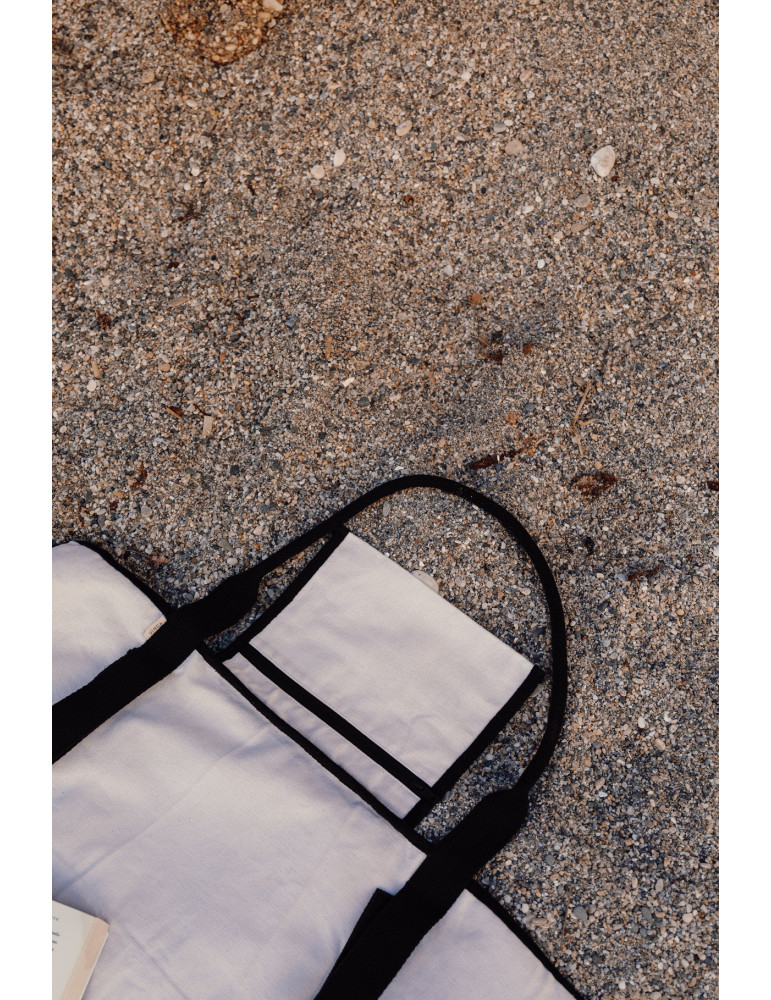 Tapis de plage Vinga Volonne toile recyclée AWARE personnalisable