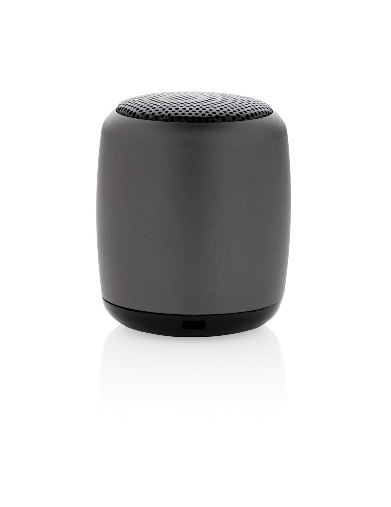 Mini enceinte aluminium sans fil 3 W personnalisable