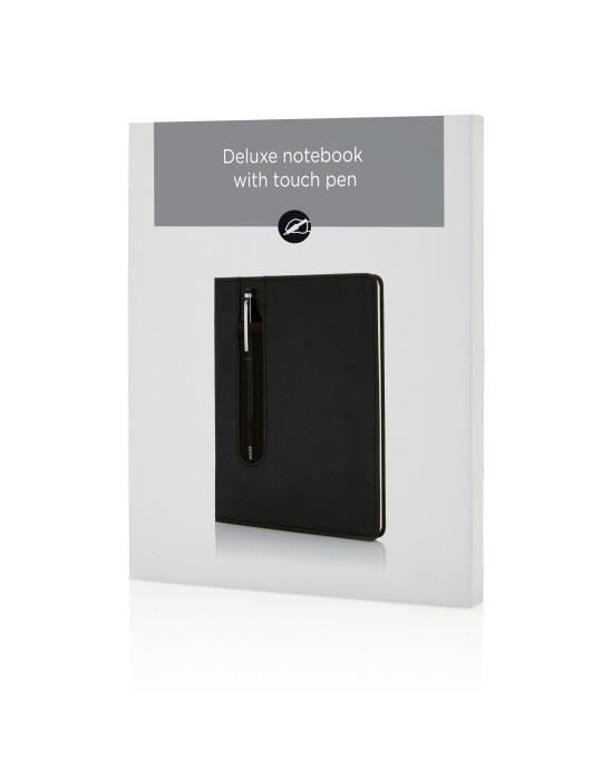 Coffret carnet A5 rigide et stylo-stylet personnalisable