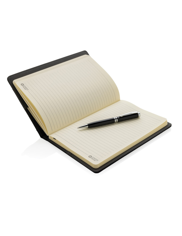 Coffret Swiss Peak carnet A5 housse et stylo personnalisable