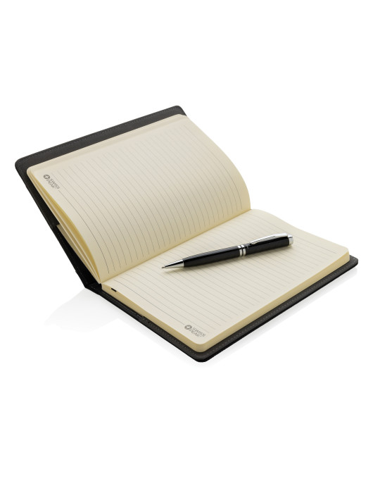 Coffret Swiss Peak carnet A5 housse et stylo personnalisable