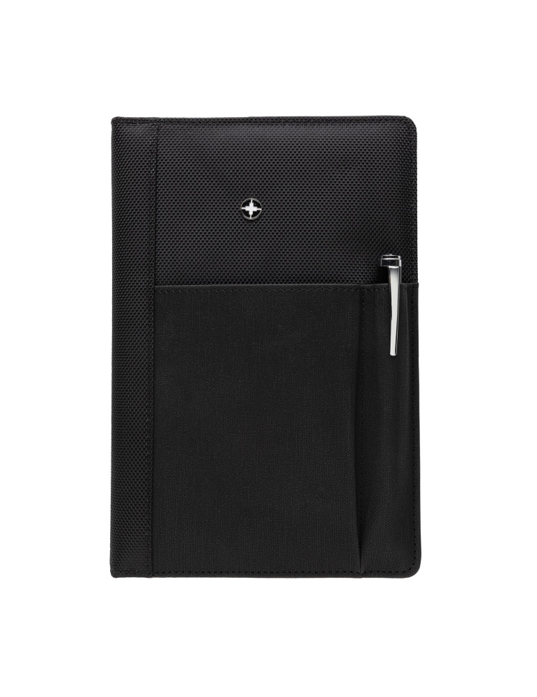 Coffret Swiss Peak carnet A5 housse et stylo personnalisable