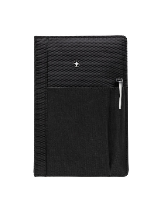 Coffret Swiss Peak carnet A5 housse et stylo personnalisable