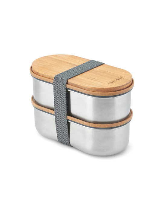 Bento double Black+Blum 1 L en acier personnalisable