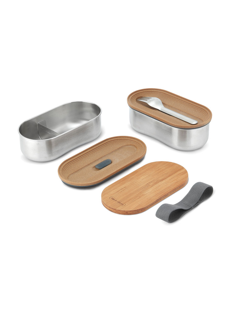 Bento double Black+Blum 1 L en acier personnalisable