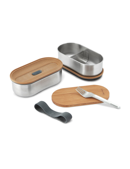 Bento double Black+Blum 1 L en acier personnalisable