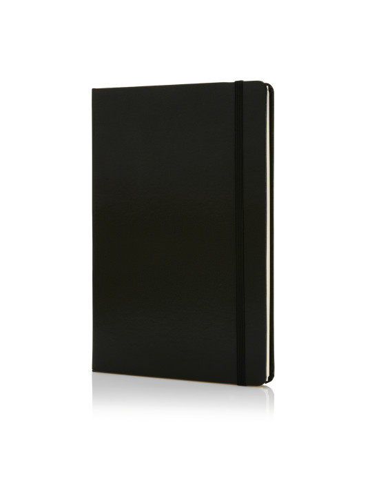 Carnet A5 rigide 160 pages avec pochette personnalisable