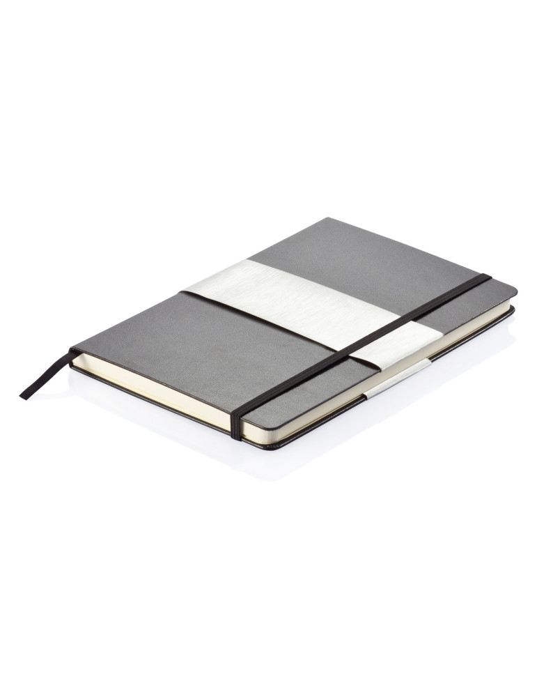 Carnet A5 rigide 160 pages avec pochette personnalisable