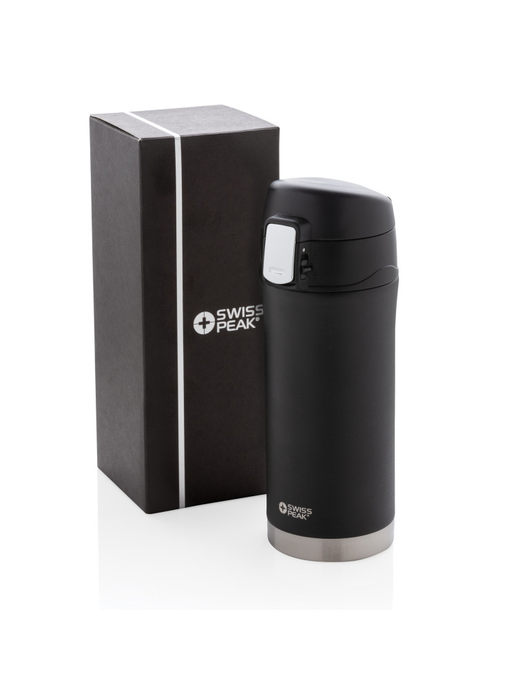 Mug Swiss Peak Elite 300 ml à bouchon verrouillable personnalisable