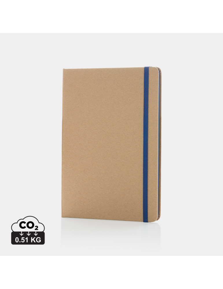 Carnet kraft A5 papier recyclé 144 pages personnalisable