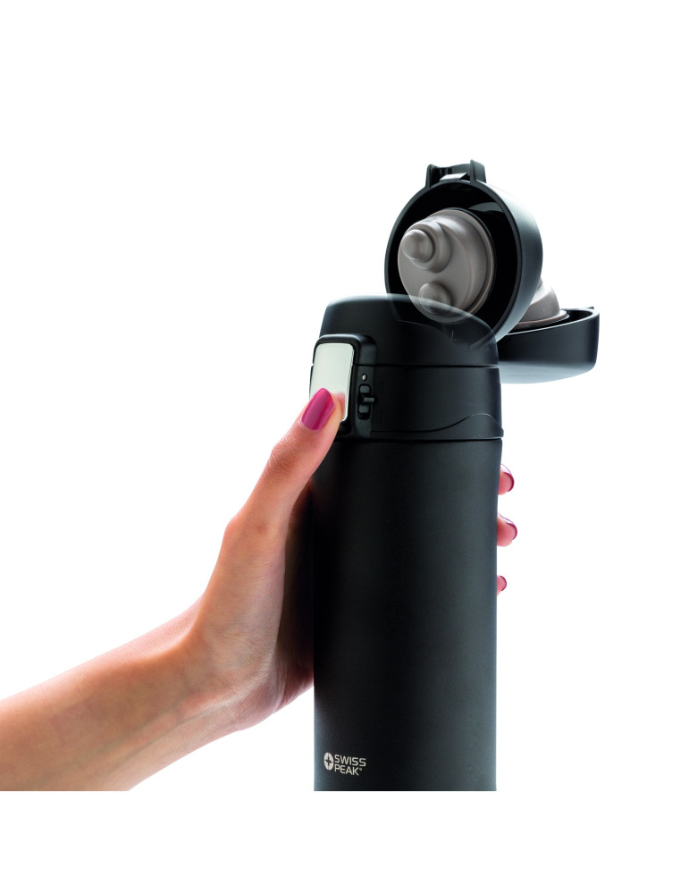 Mug Swiss Peak Elite 300 ml à bouchon verrouillable personnalisable