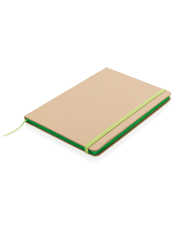 Carnet kraft A5 papier recyclé 144 pages personnalisable