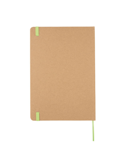 Carnet kraft A5 papier recyclé 144 pages personnalisable