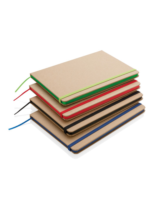 Carnet kraft A5 papier recyclé 144 pages personnalisable