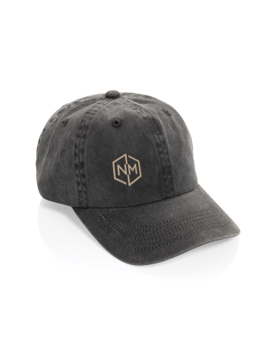 Casquette Beau AWARE 6 panneaux en sergé délavé personnalisable