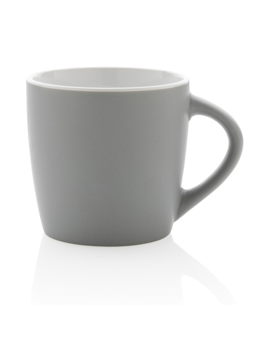 Mug céramique mat 300 ml à intérieur coloré personnalisable