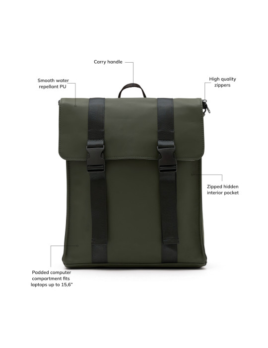 Sac à dos Vinga Baltimore 19 litres ordinateur 16 pouces personnalisable