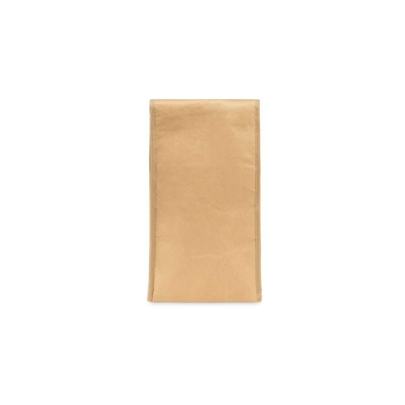 Sac à lunch isotherme en papier  3L - PAPERLUNCH Matières : aluminium Couleurs : beige personnalisable avec votre logo