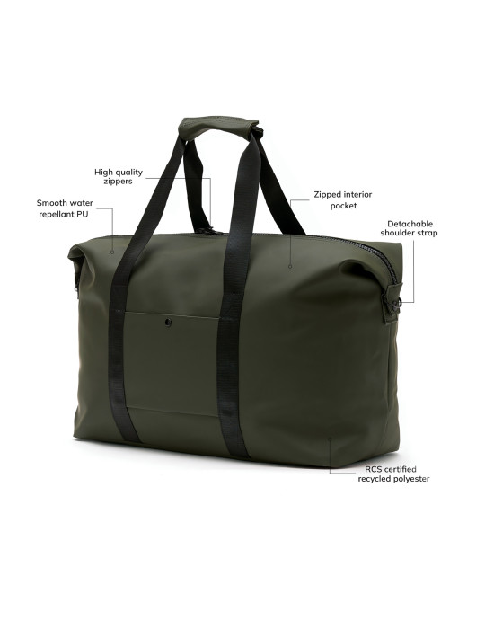 Sac de voyage Vinga Baltimore 53 litres recyclé RCS personnalisable