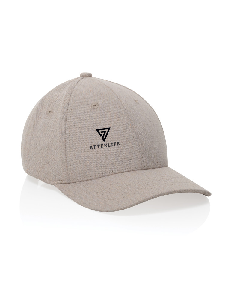 Casquette Milo AWARE 6 panneaux chinée personnalisable