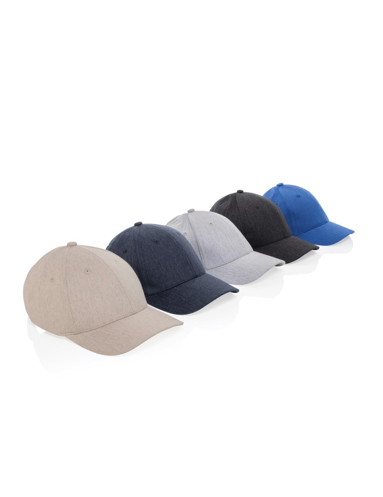 Casquette Milo AWARE 6 panneaux chinée personnalisable