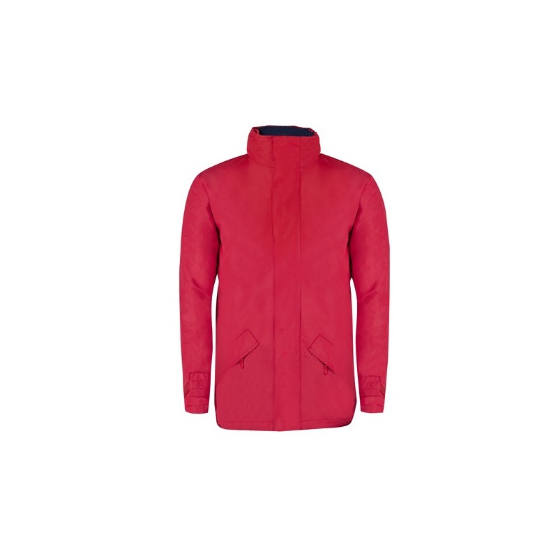 Parka Imperméable Confortable Personnalisée pas cher de Flogox Matières : polyester Taille textile : S Couleurs : rouge marquage