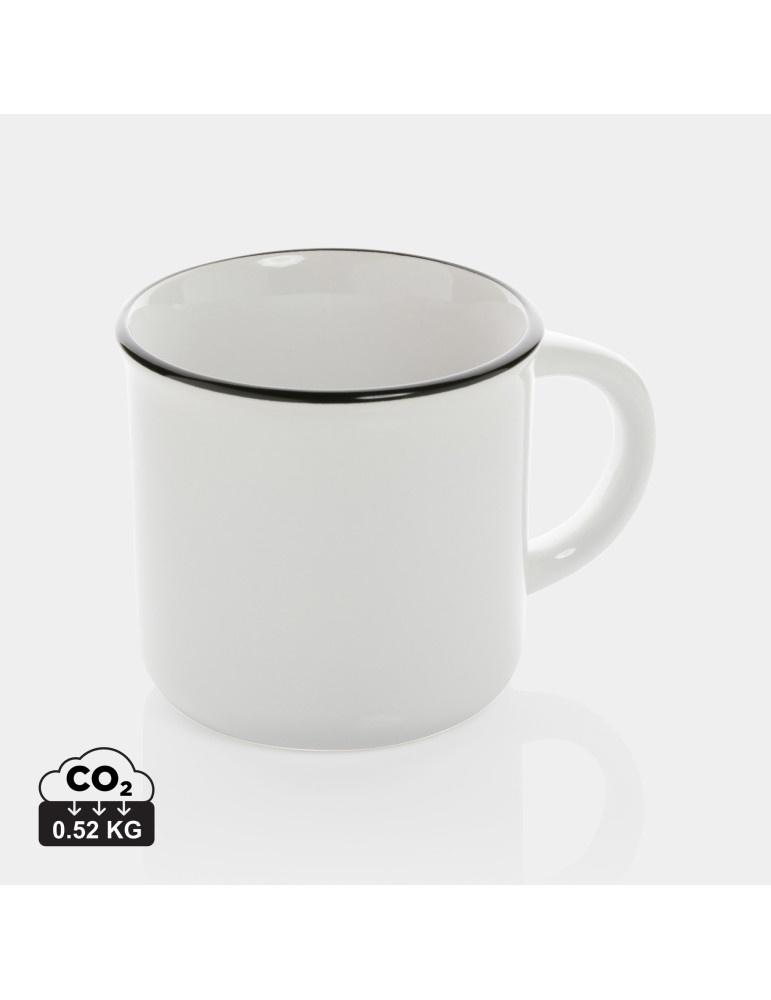 Mug vintage en céramique 280 ml personnalisable