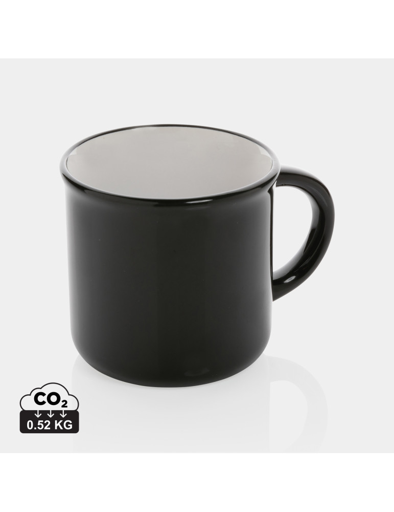 Mug vintage en céramique 280 ml personnalisable