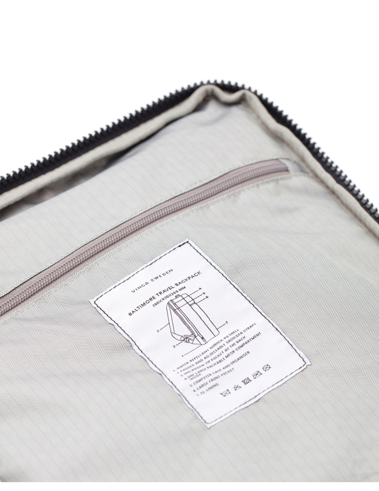 Sac à dos voyage Vinga Baltimore 20 litres personnalisable