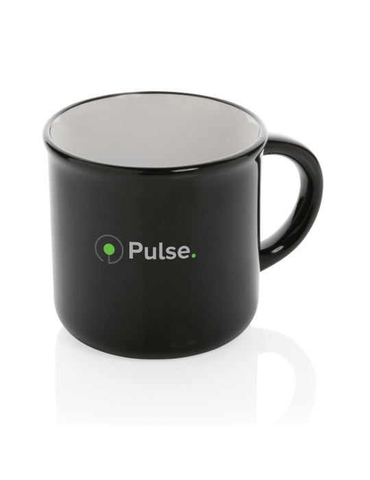 Mug vintage en céramique 280 ml personnalisable