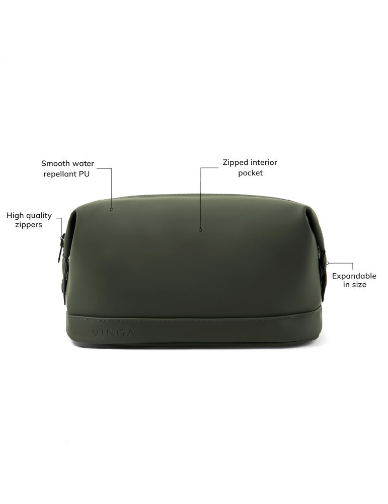 Trousse de toilette Vinga Baltimore 4,5 litres RCS personnalisable