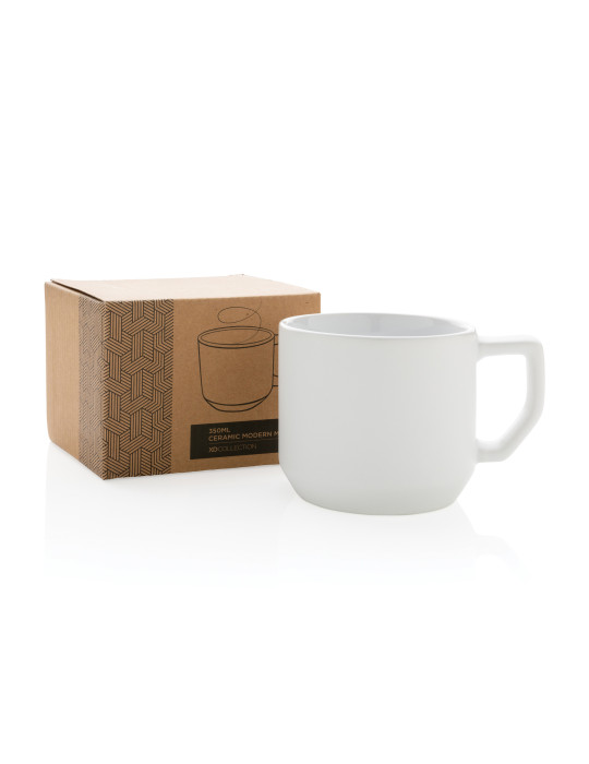 Mug moderne en céramique 350 ml personnalisable