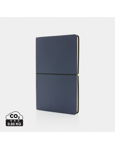 Carnet A5 souple PU 192 pages lignées personnalisable