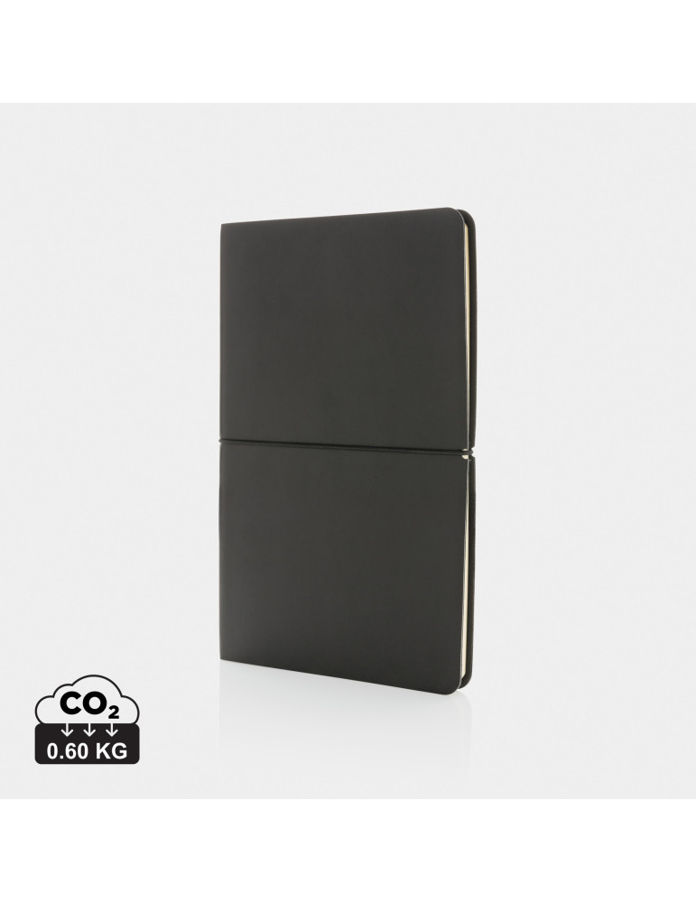 Carnet A5 souple PU 192 pages lignées personnalisable