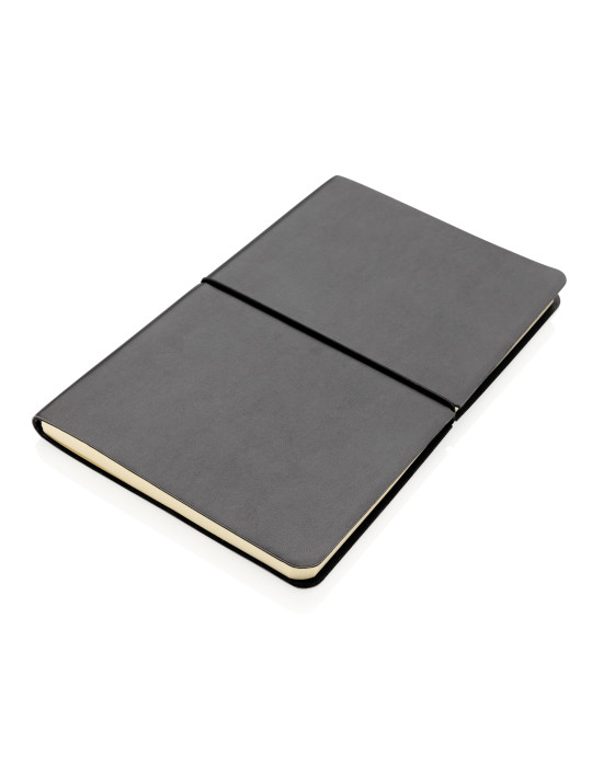 Carnet A5 souple PU 192 pages lignées personnalisable