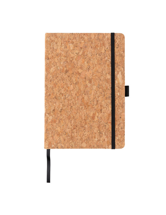 Carnet A5 rigide en liège 192 pages personnalisable