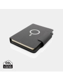 Carnet Artic A5 avec chargeur magnétique 10 W personnalisable