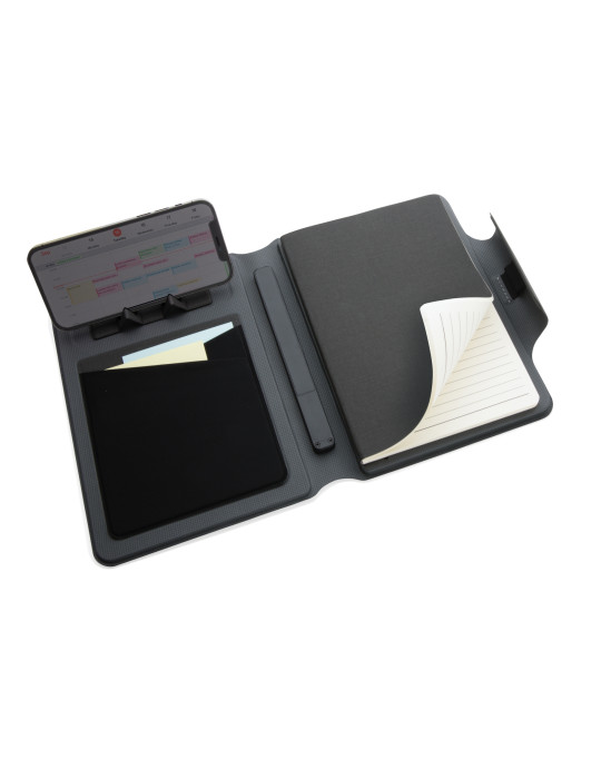 Carnet Artic A5 avec chargeur magnétique 10 W personnalisable