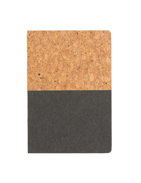 Carnet A5 rigide kraft et liège 160 pages personnalisable