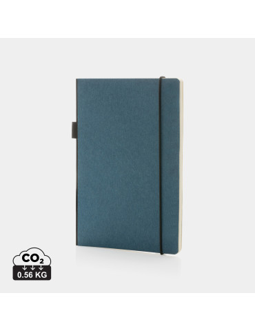 Carnet A5 rigide à pochette arrière et passant stylo personnalisable